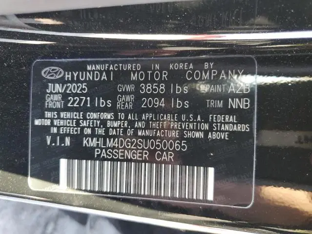 2025 HYUNDAI ELANTRA SEL SPORT  