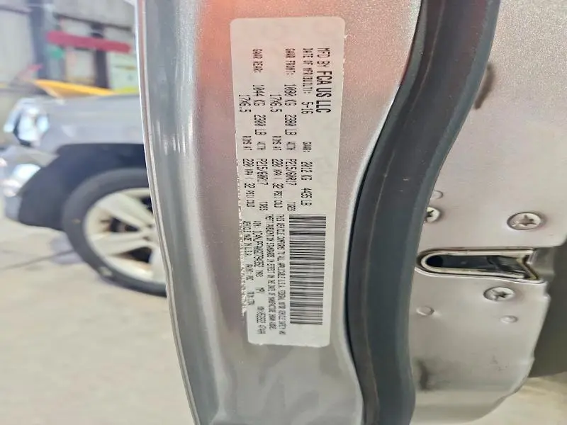 2016 JEEP PATRIOT LATITUDE  