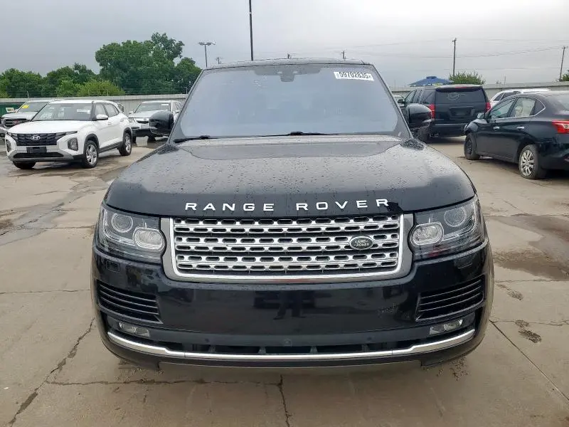 2017 LAND ROVER RANGE ROVER SUPERCHARGED  