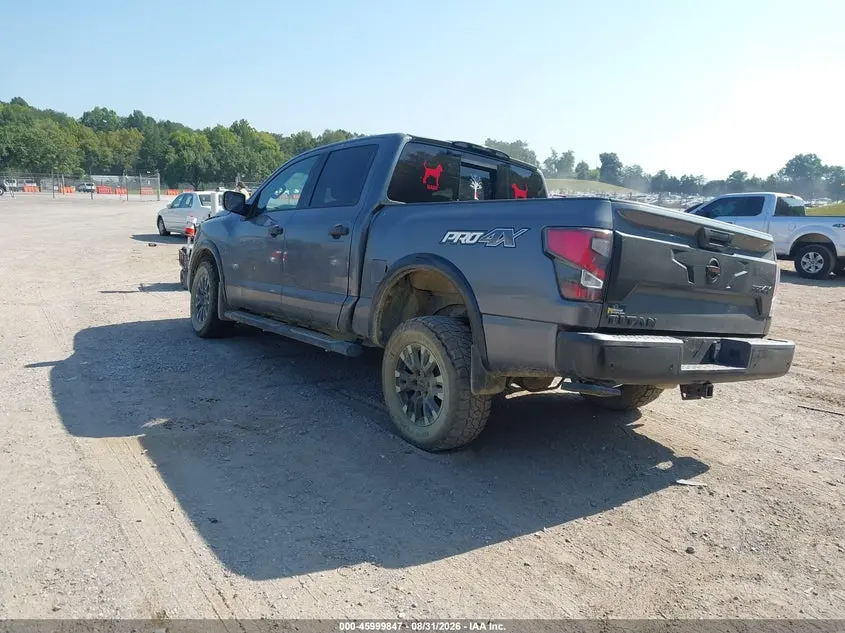 2020 NISSAN TITAN PLATINUM RESERVE 4X4/ PRO-4X 4X4/ S 4X4/ SL 4X4/ SV 4X4