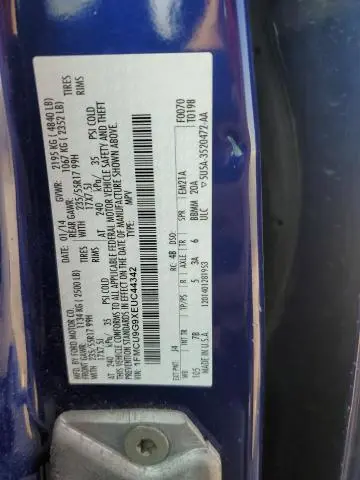 2014 FORD ESCAPE SE  