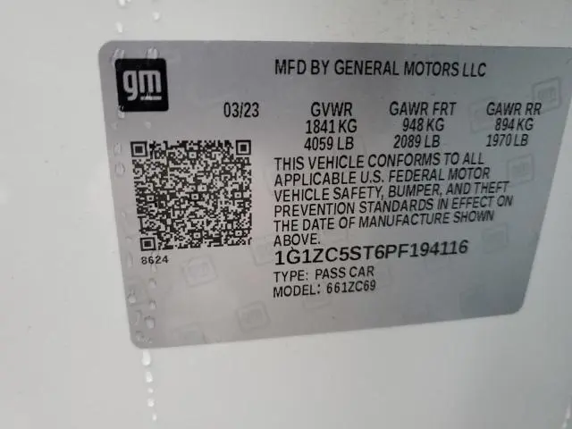 2023 CHEVROLET MALIBU LS