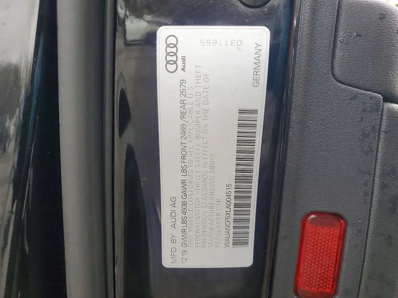 2020 AUDI A5 PREMIUM  