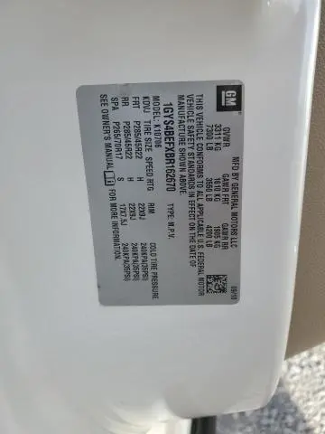 2011 CADILLAC ESCALADE LUXURY  