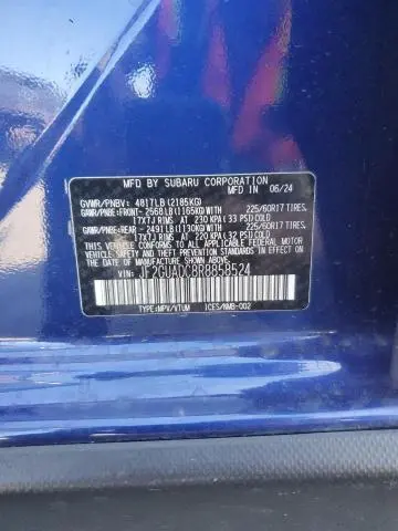 2024 SUBARU CROSSTREK PREMIUM  