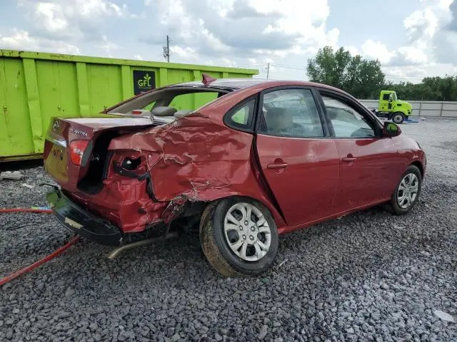 2010 HYUNDAI ELANTRA BLUE