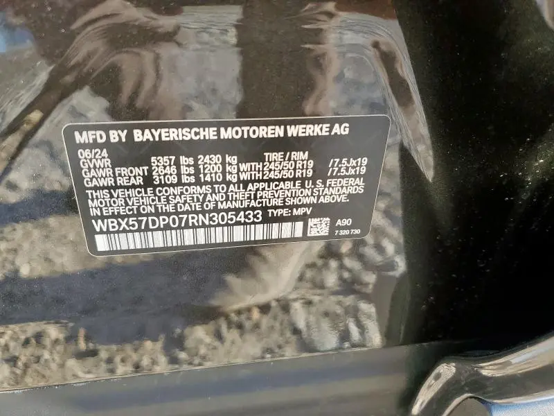 2024 BMW X3 XDRIVE30I  