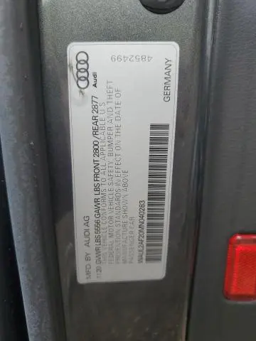 2021 AUDI A6 PREMIUM PLUS  