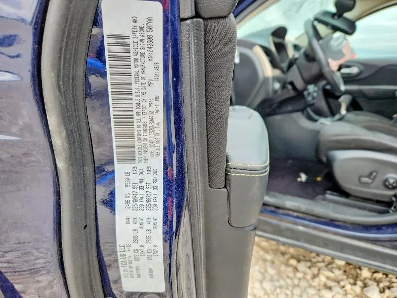 2016 JEEP CHEROKEE LATITUDE  