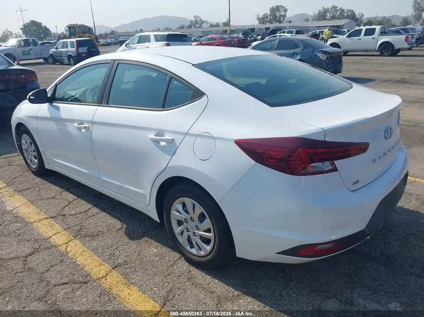 2019 HYUNDAI ELANTRA SE