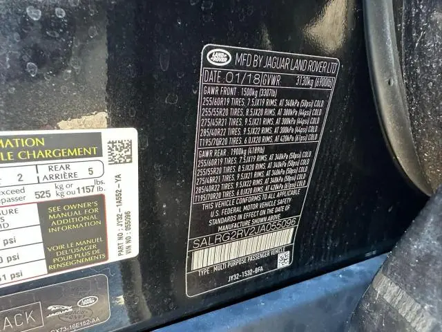 2018 LAND ROVER DISCOVERY SE  