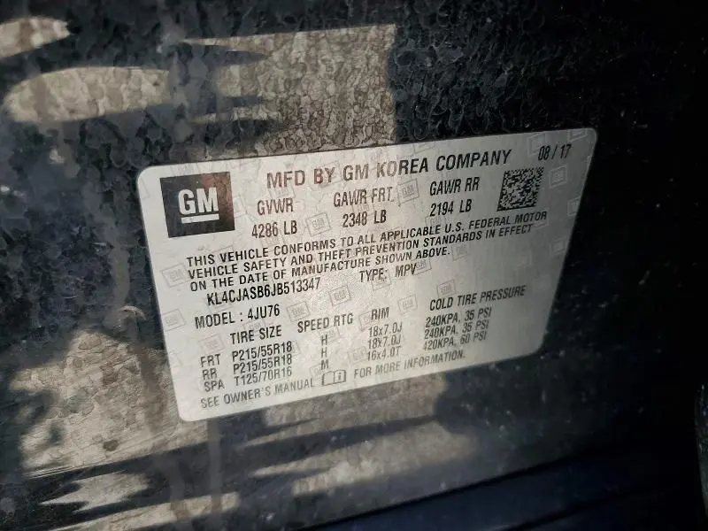 2018 BUICK ENCORE PREFERRED  