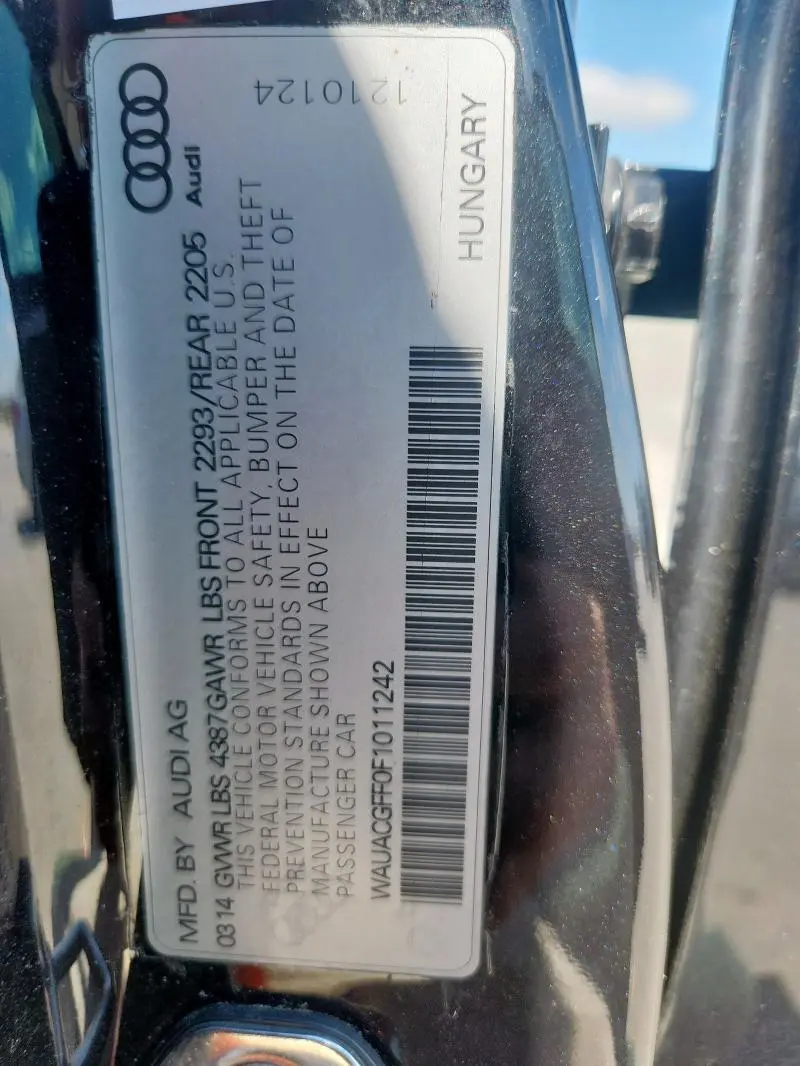 2015 AUDI A3 PREMIUM  