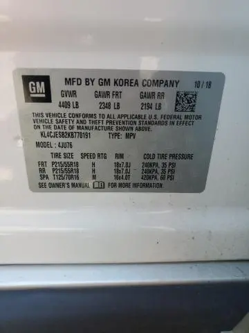 2019 BUICK ENCORE PREFERRED  