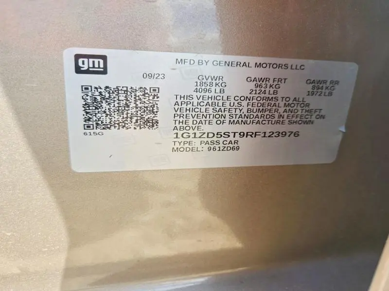 2024 CHEVROLET MALIBU LT  