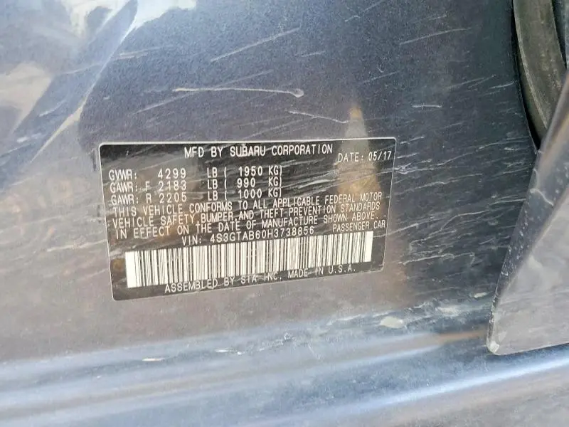 2017 SUBARU IMPREZA PREMIUM  