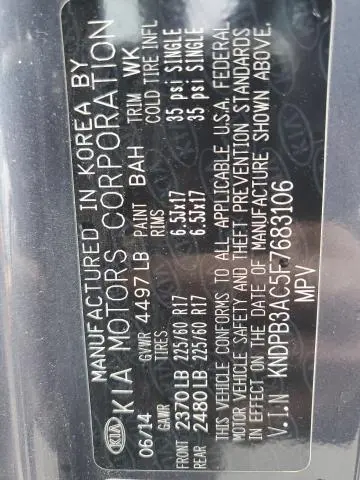 2015 KIA SPORTAGE LX  