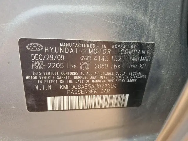 2010 HYUNDAI ELANTRA TOURING GLS