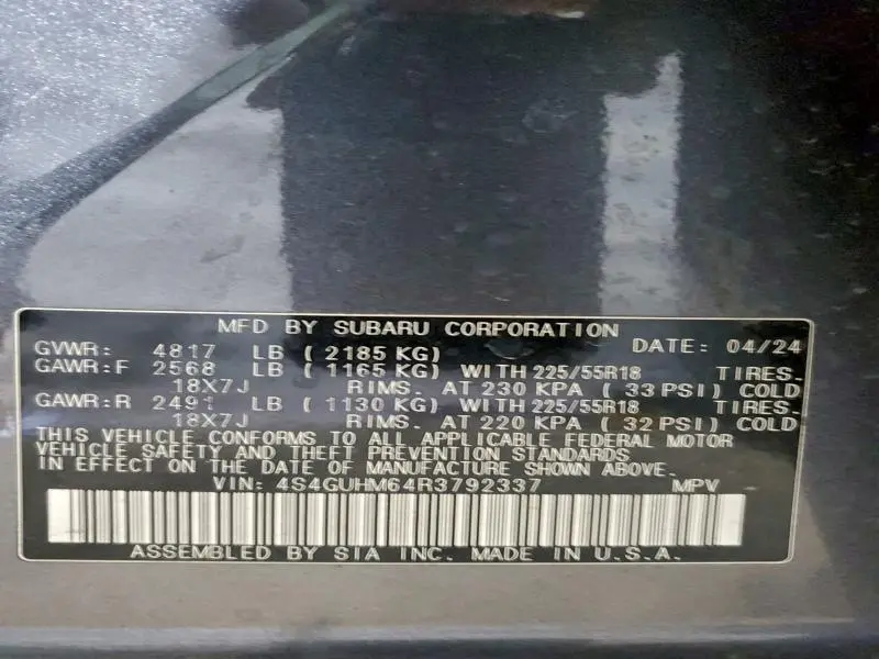 2024 SUBARU CROSSTREK LIMITED  