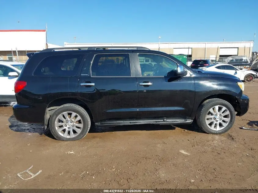2013 TOYOTA SEQUOIA LIMITED 5.7L V8