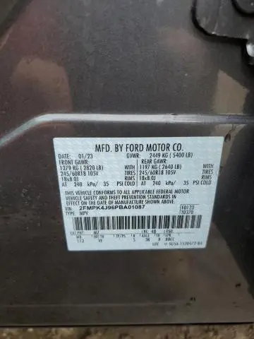 2023 FORD EDGE SEL  