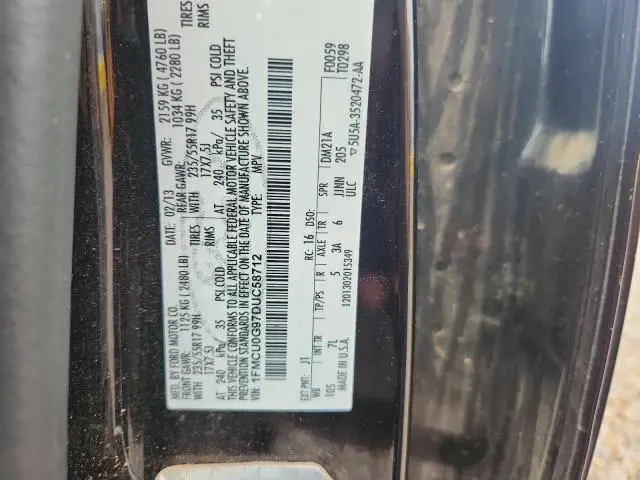 2013 FORD ESCAPE SE  