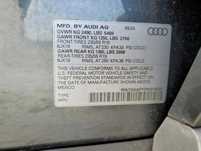 2022 AUDI Q5   