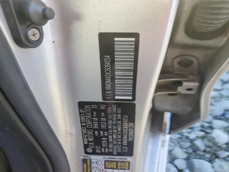 2012 KIA RIO SX  