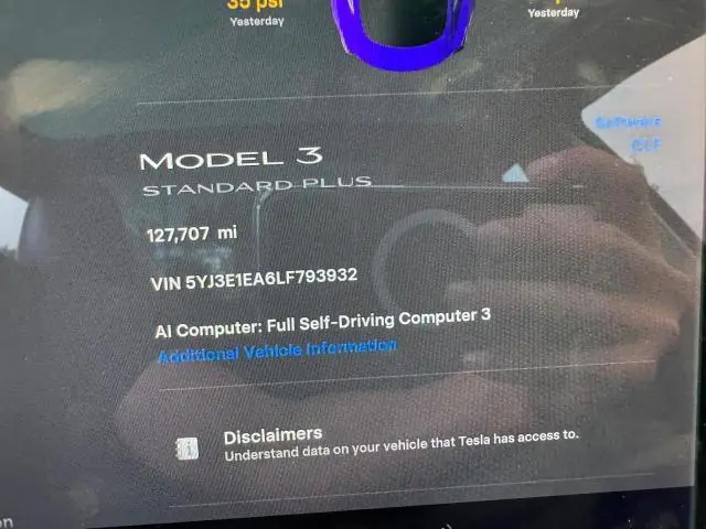 2020 TESLA MODEL 3   