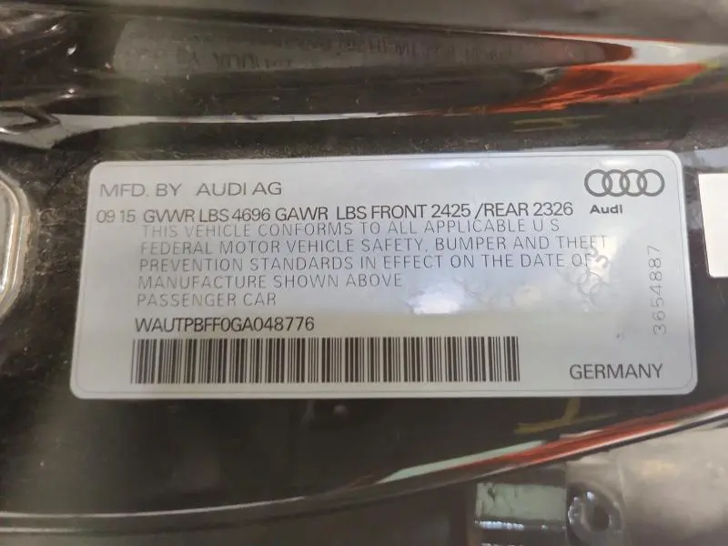 2016 AUDI A3 E-TRON PREMIUM PLUS  