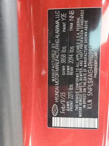 2023 HYUNDAI ELANTRA SEL  