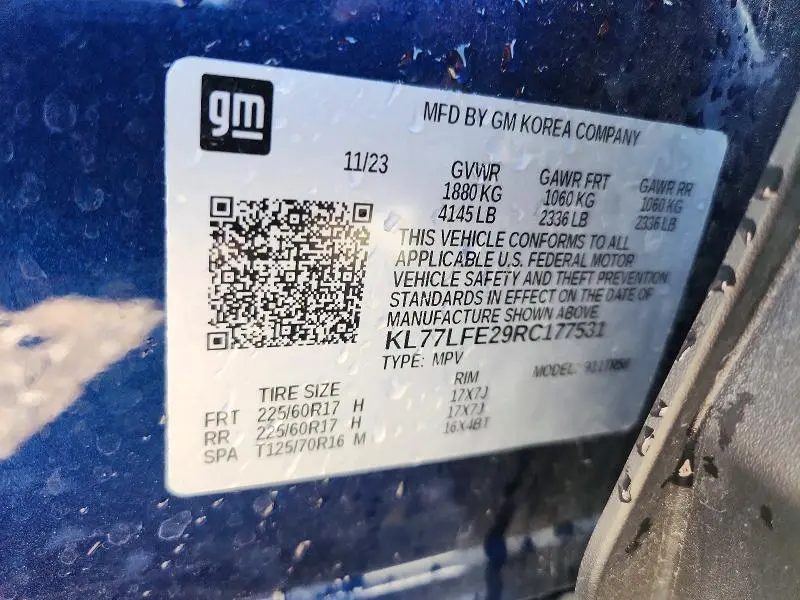 2024 CHEVROLET TRAX LS  