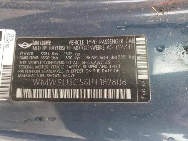 2011 MINI COOPER
