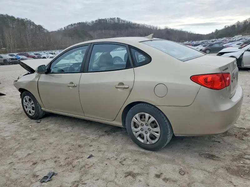2010 HYUNDAI ELANTRA BLUE  