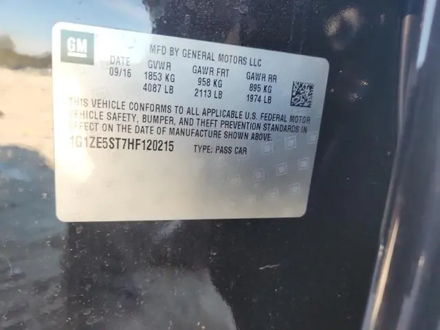 2017 CHEVROLET MALIBU LT  