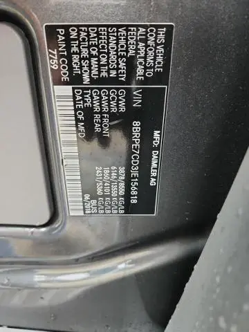 2018 MERCEDES-BENZ SPRINTER 2500  