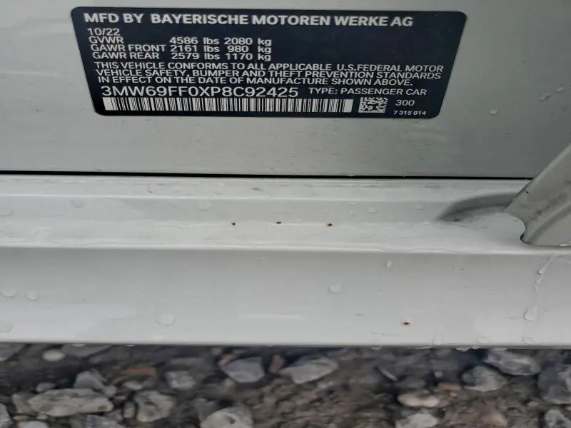 2023 BMW 330I   