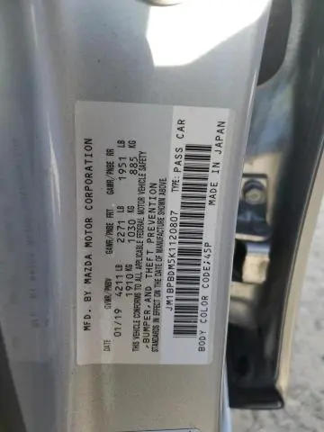 2019 MAZDA 3 PREFERRED