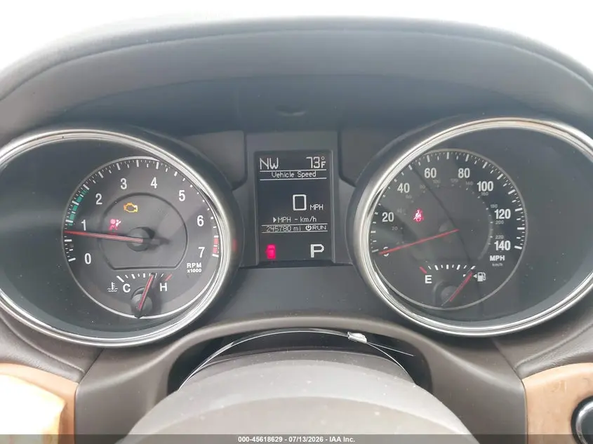 2011 JEEP GRAND CHEROKEE OVERLAND