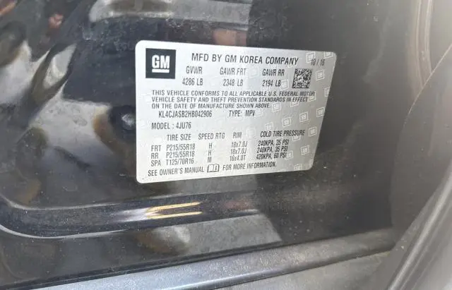 2017 BUICK ENCORE PREFERRED  