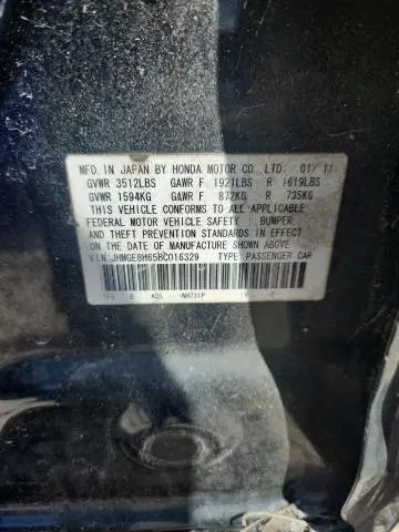 2011 HONDA FIT SPORT  
