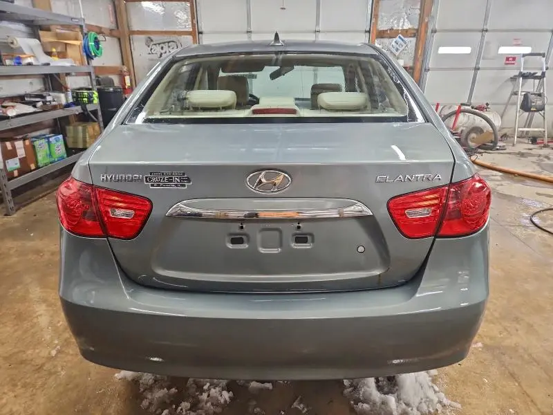 2010 HYUNDAI ELANTRA BLUE  