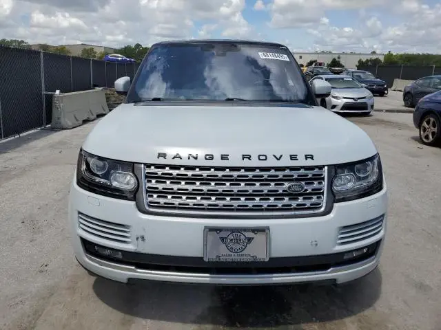2016 LAND ROVER RANGE ROVER SUPERCHARGED  