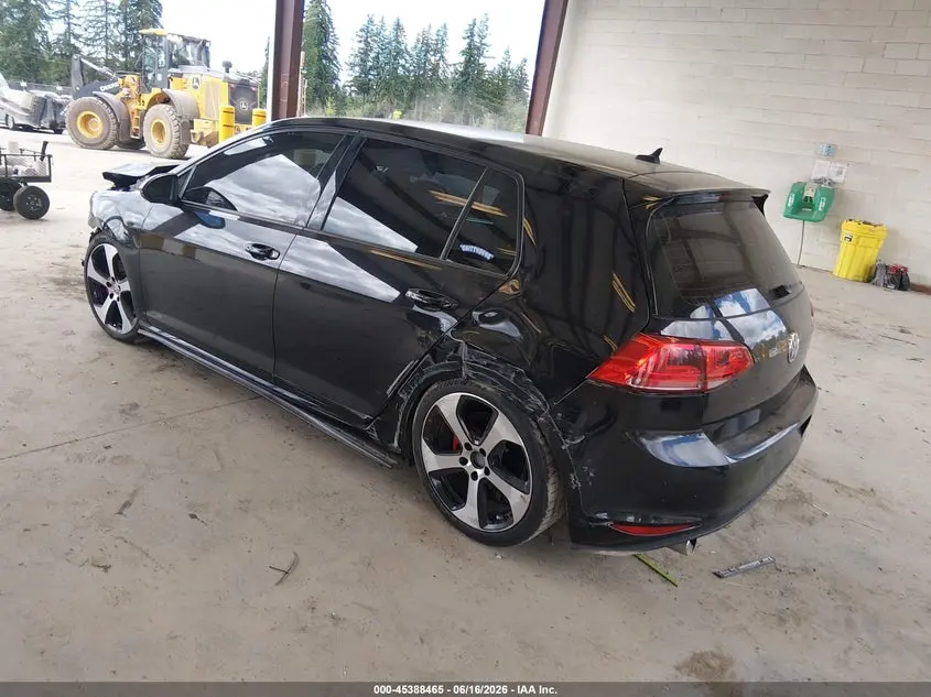 2017 VOLKSWAGEN GOLF GTI AUTOBAHN 4-DOOR/S 4-DOOR/SE 4-DOOR/SPORT 4-DOOR