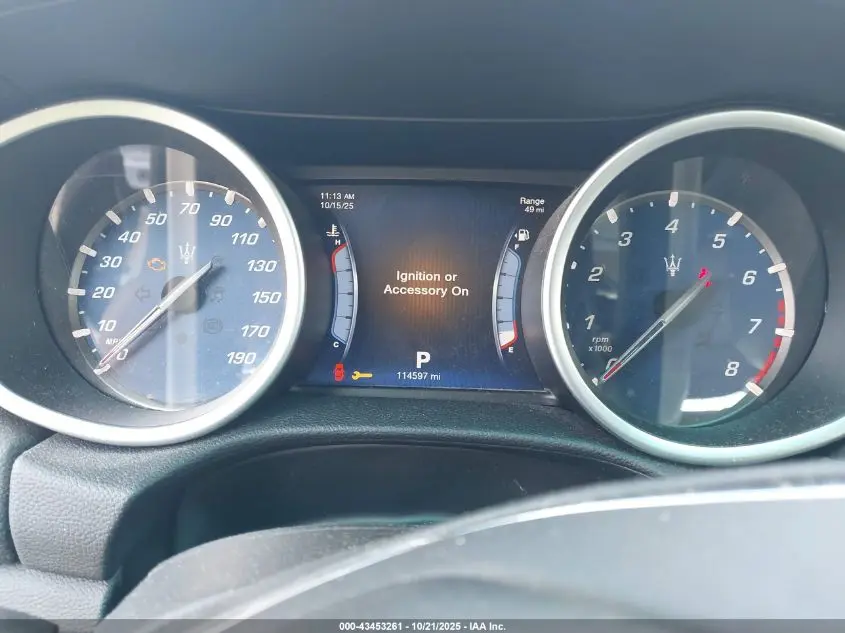 2015 MASERATI GHIBLI  