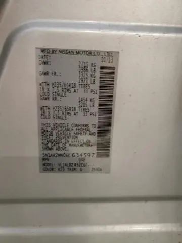 2014 NISSAN PATHFINDER S  