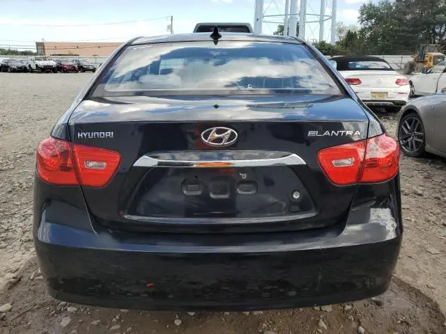 2010 HYUNDAI ELANTRA BLUE  