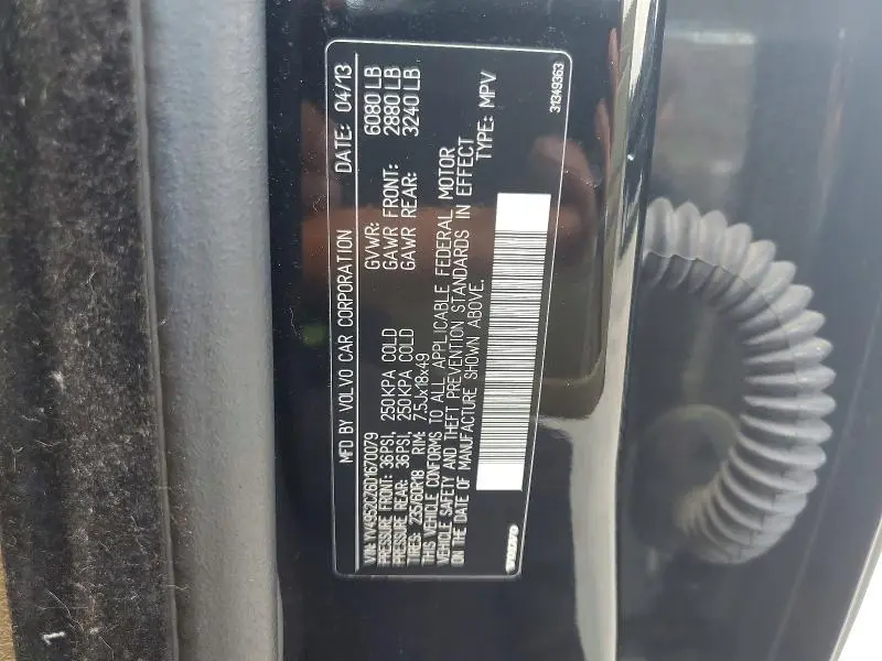 2013 VOLVO XC90 3.2  