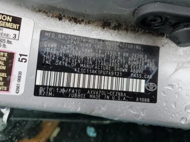 2023 TOYOTA CAMRY LE