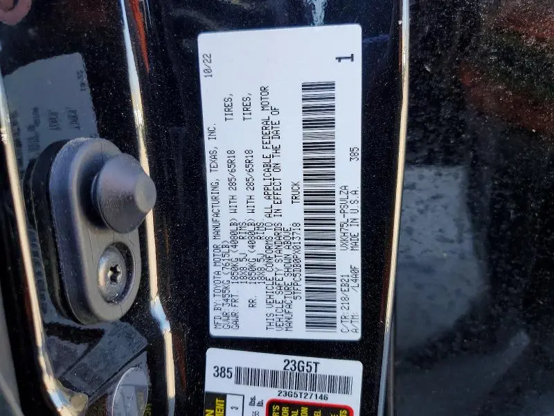 2023 TOYOTA TUNDRA TRD PRO HV  